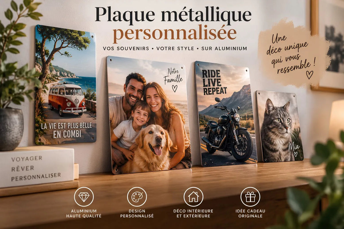 Plaque métallique personnalisée : guide complet pour bien choisir