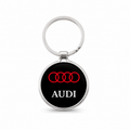 Porte-clé métal voiture audi - gravure personnalisée en option