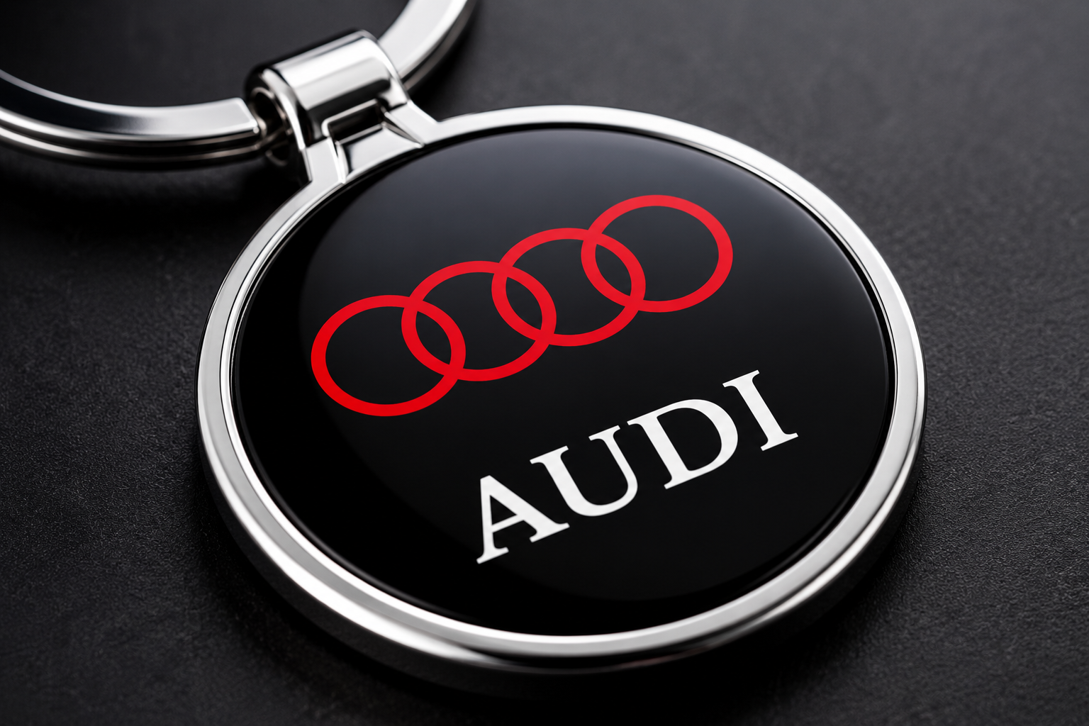Porte-clé métal voiture audi - gravure personnalisée en option