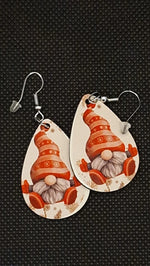 Boucles d'Oreilles en Bois collection Noël - Vignette | Ploy-Art -gravure&amp;sublimation-