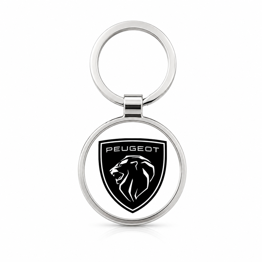 Porte-clé automobile personnalisé avec gravure