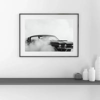 Affiche aluminium A4 – Ford Mustang Fastback - Ploy - art