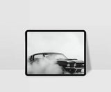 Affiche aluminium A4 – Ford Mustang Fastback - Ploy - art