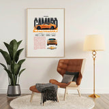 Affiche aluminium – Voiture de luxe personnalisée - Ploy - art