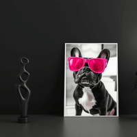 tableau bouledogue français - Ploy - art