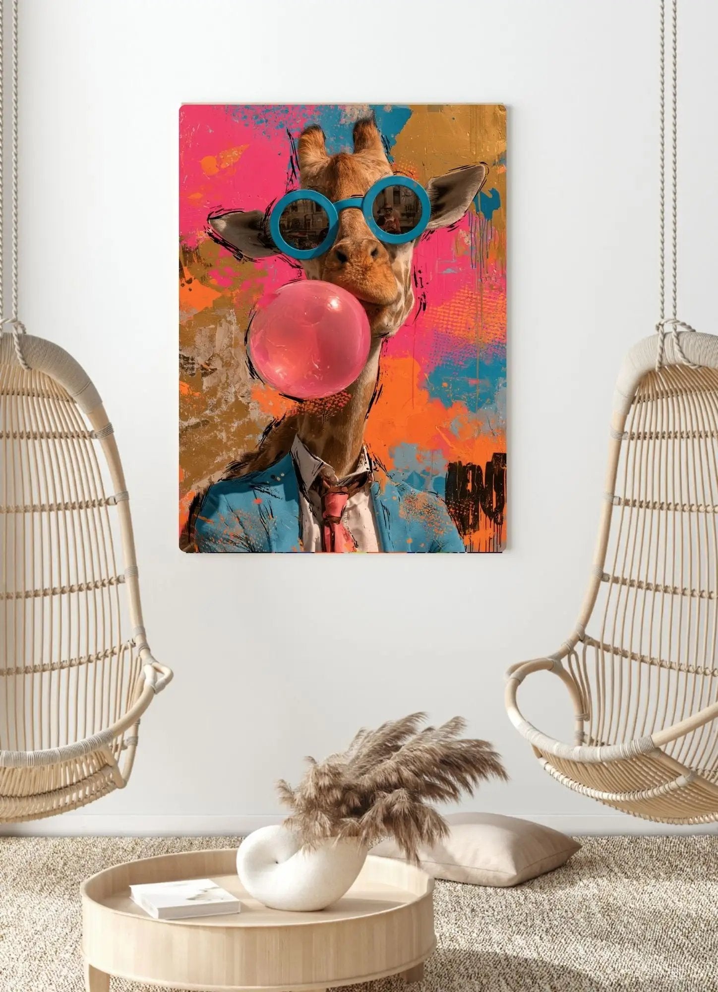 affiche pop art animal