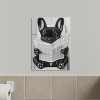 tableau bouledogue français - Ploy - art