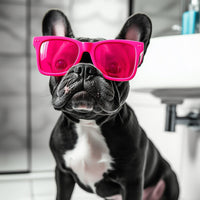 tableau bouledogue français - Ploy - art