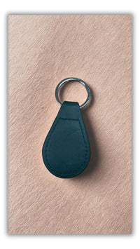 Porte-cle BMW en simili cuir – Rond-finition premium