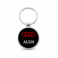 Porte-clé métal voiture audi - gravure personnalisée en option - Ploy'Art