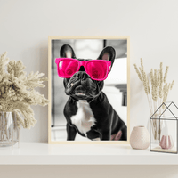 tableau bouledogue français - Ploy - art