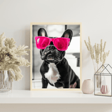 tableau bouledogue français - Ploy - art