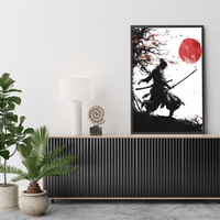 Tableau Guerrier Samouraï Japonais - Ploy - art