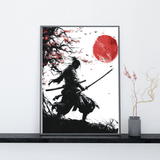 Tableau Guerrier Samouraï Japonais - Ploy - art