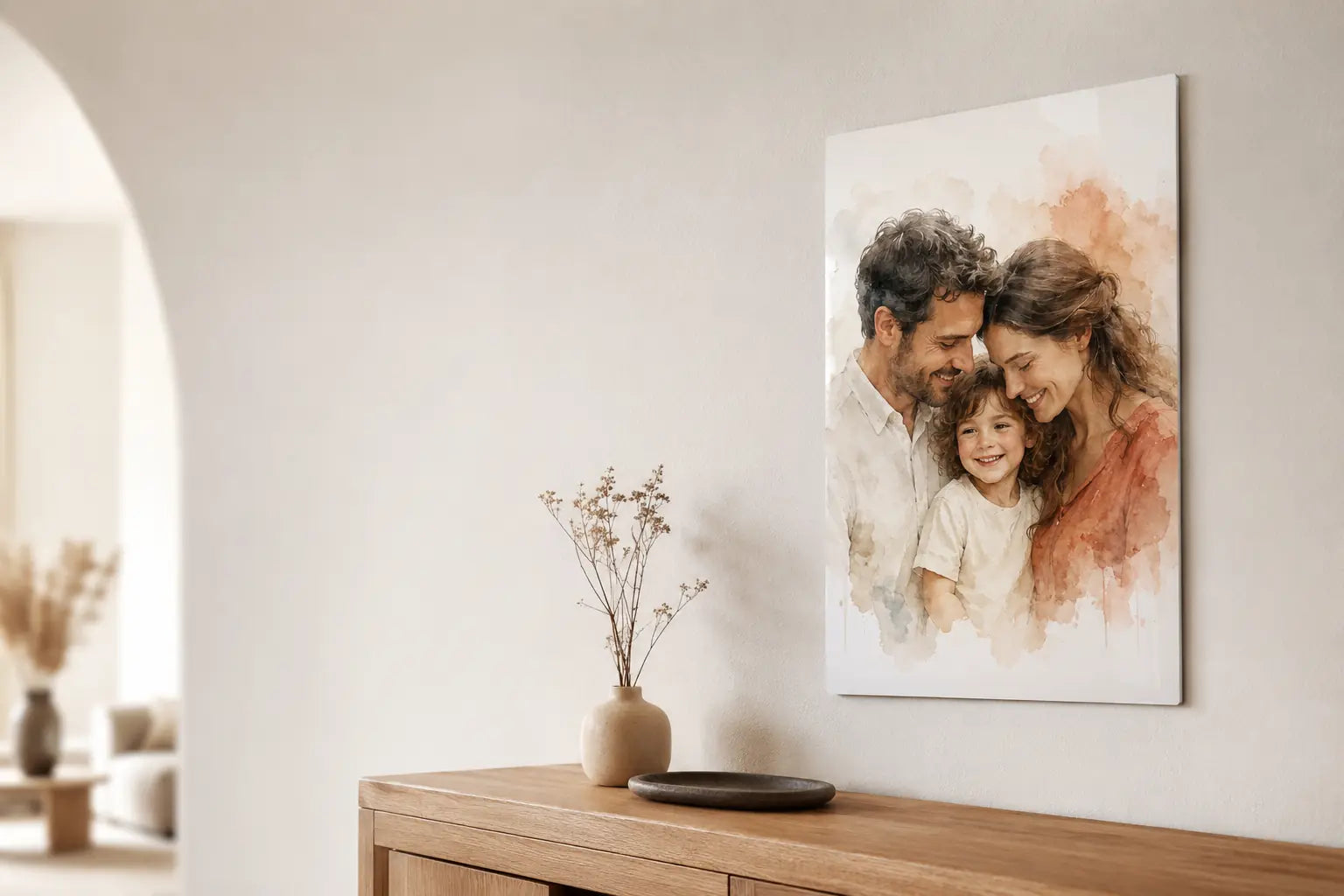Plaque aluminium personnalisée créée par Ploy'Art